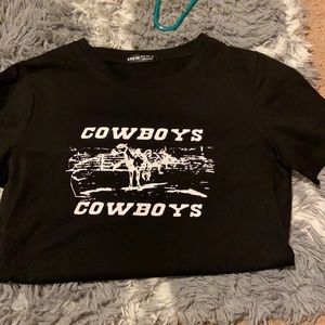 Cowboys crop top